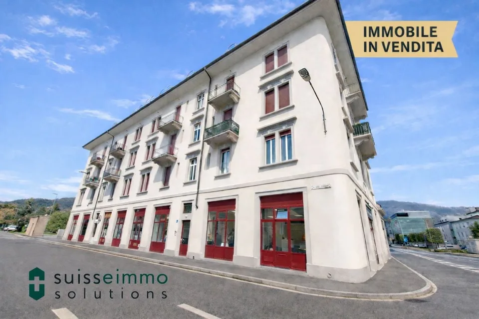 Investimento a Reddito nel Centro di Chiasso con Elevato Potenziale di Valorizzazione