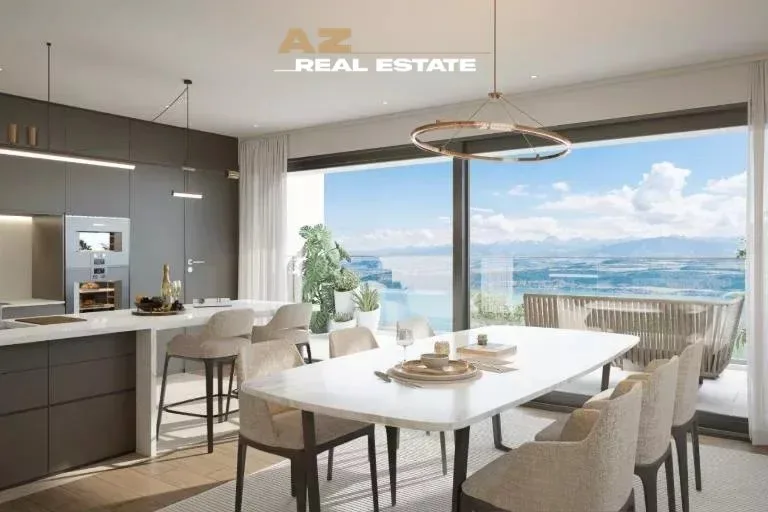 Contemporary villa with lake view in Villars-Burquin