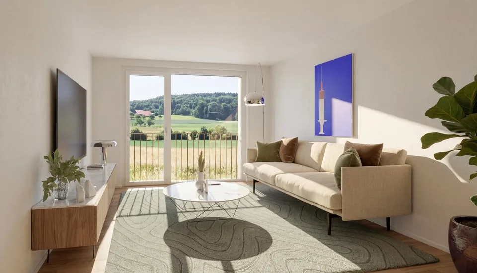 Appartamento in condominio di 3,5 locali con vista panoramica a Lüterswil (Bucheggberg) – foto 13 di 13