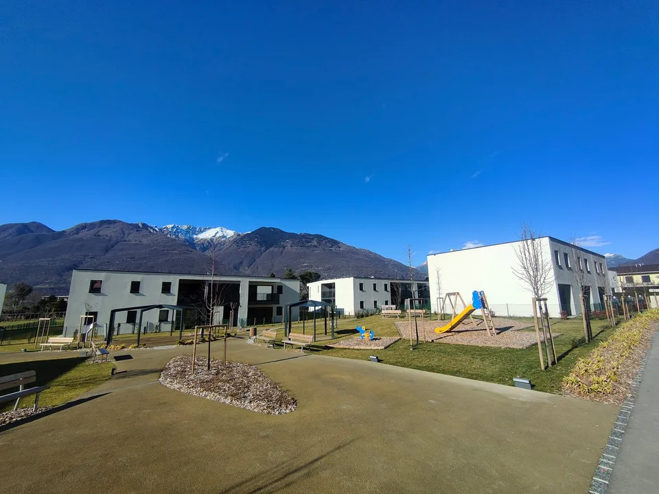 Nuovi appartamenti di 2.5 locali  con giardino, Al Guast 21 a Camorino