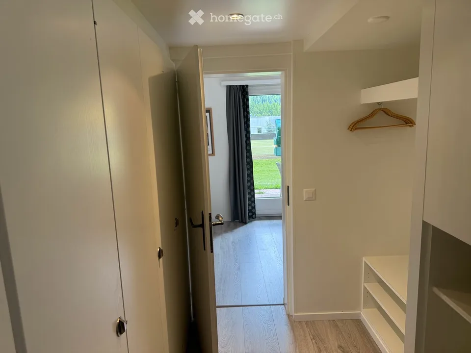 Gemütliche möblierte 1-Zimmer-Wohnung in Champfèr