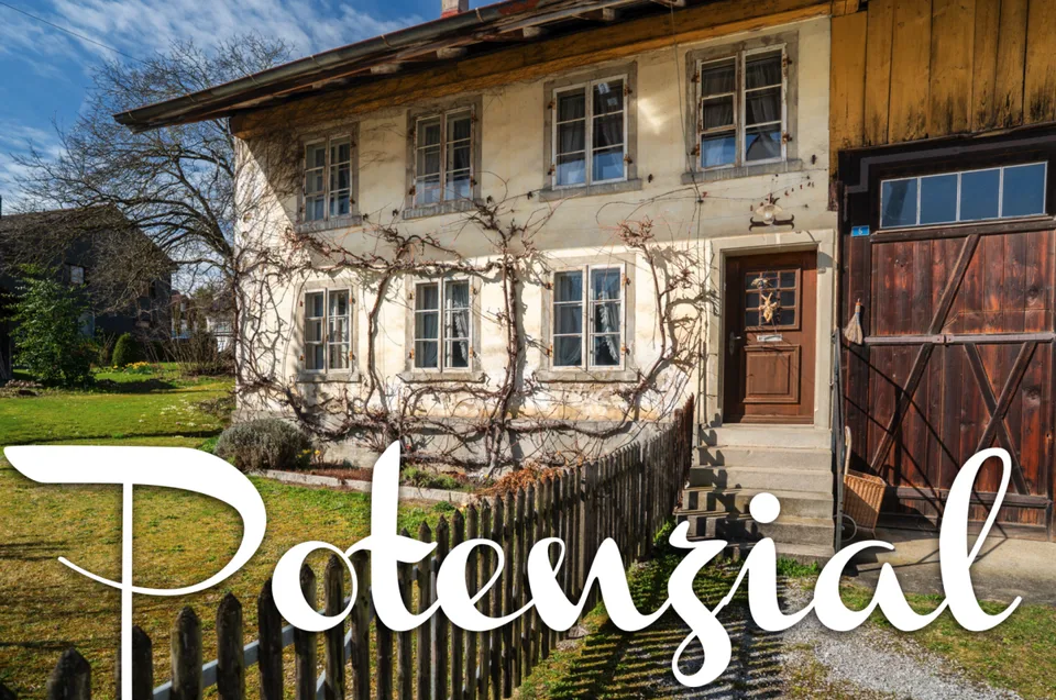 Bauland in Brütten mit historischem Bauernhaus und Entwicklungspotenzial