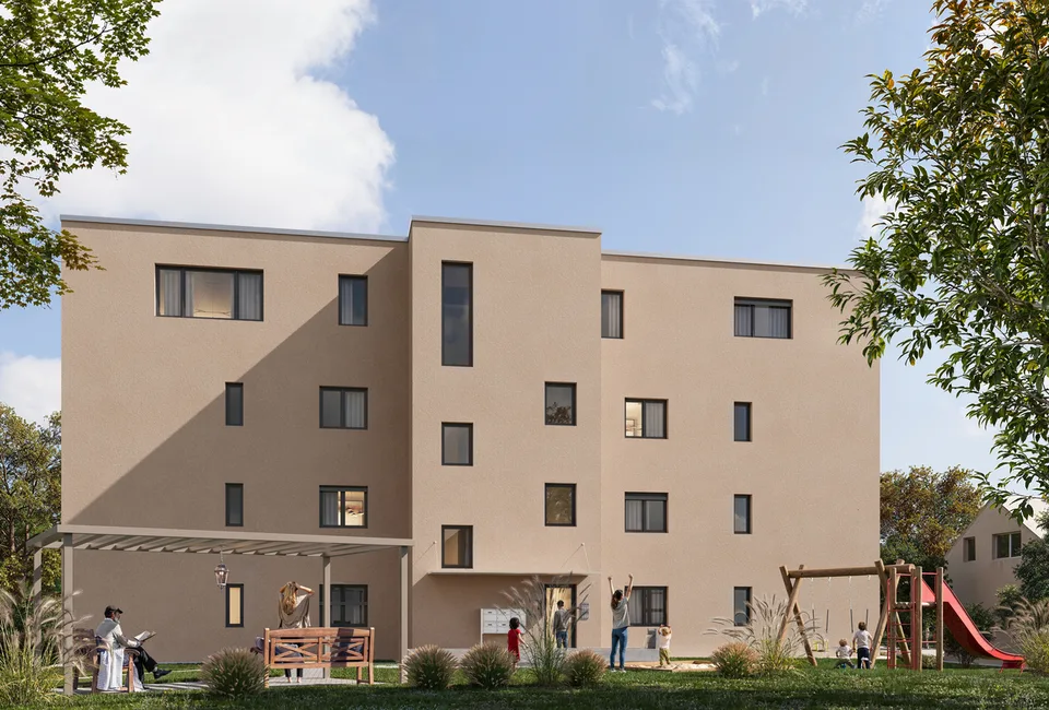 4.5 Zimmer-Wohnung (D) im 1.OG, mit 144 m2 Netto-Wohnfläche und 29.5m2 Balkon