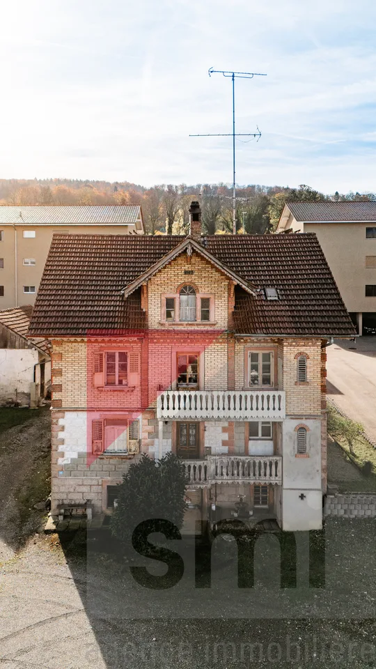 Maison de caractère à rénover Parcelle de 1005m2 zone centre