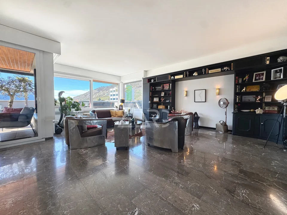 DUPLEX VON AUSSERGEWÖHNLICHER SCHÖNHEIT MIT 8.5 ZIMMERN, PRIVATLIFT UND PANORAMABLICK IN SIERRE