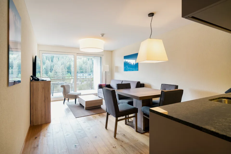 Laax  2.5-Zimmer-Ferienwohnung mit jährlich 3% Nettorendite garantier