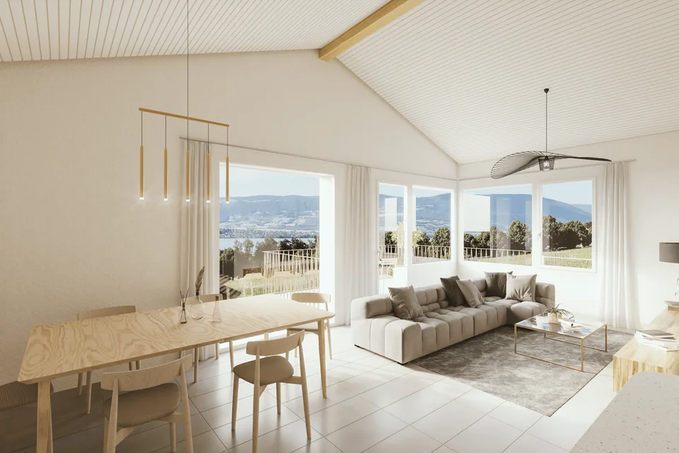 Vue sur le lac - Yverdon-les-Bains - Appartement de 4,5 pièces