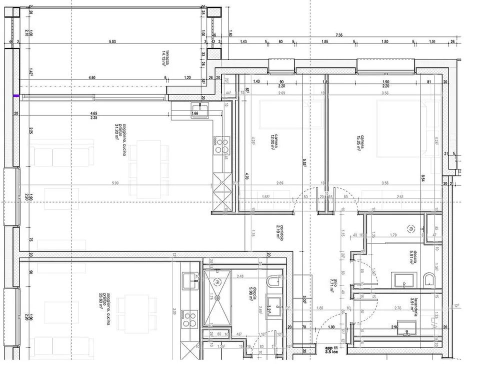 Appartement 3.5 pièces à vendre - Bellinzona – photo 8 sur 8