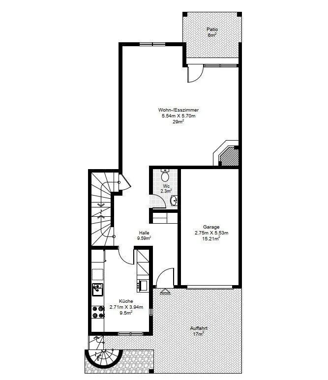 Wohnkomfort auf zwei Ebenen - Maisonette in Arth – Foto 7 von 8