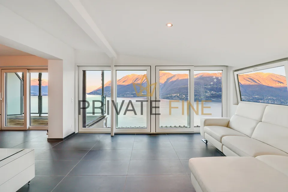 Panoramaresidenz mit Seeblick und Pool über dem Lago Maggiore (12b) – Foto 6 von 13