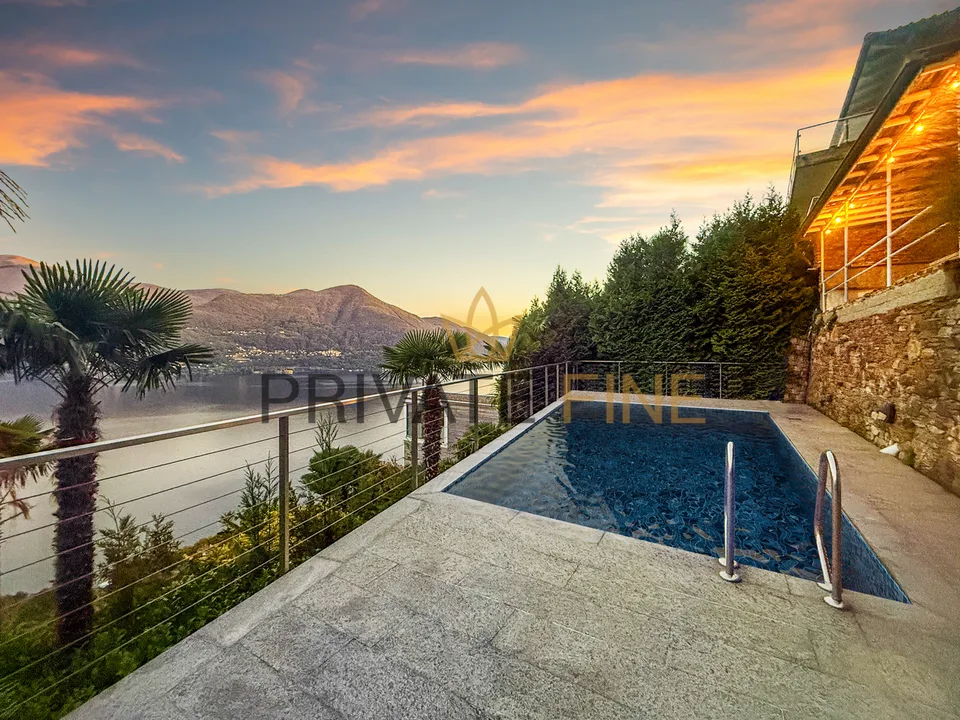 Panoramaresidenz mit Seeblick und Pool über dem Lago Maggiore (12b) – Foto 11 von 13