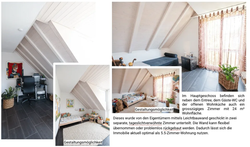 5.5-Zimmer-Wohnung im Zentrum – Foto 6 von 16