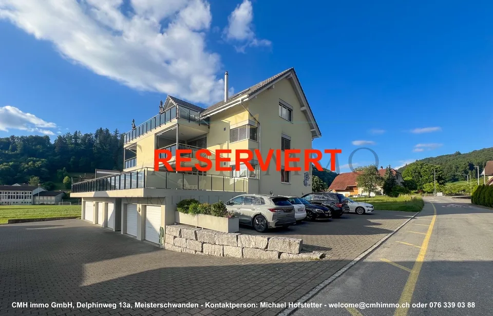 3½-Zimmerwohnung mit 68 m² Terrasse – Wohnen im Grünen mit viel Privatsphäre