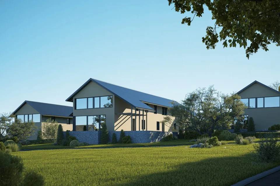Villa contemporaine de 5.5 pièces avec grand jardin privatif à Bussy-sur-Moudon