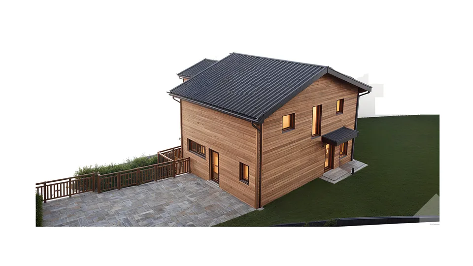 Les Giettes, Hameau du Nant - neues Chalet