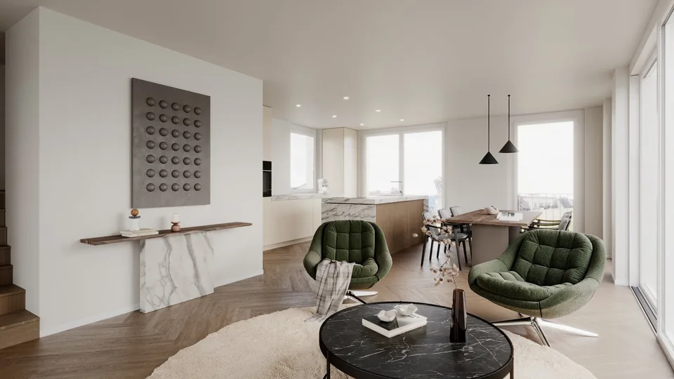 **RÉSERVÉ** Appartement moderne 4.5 pièces avec norme Minergie à Zurich Witikon