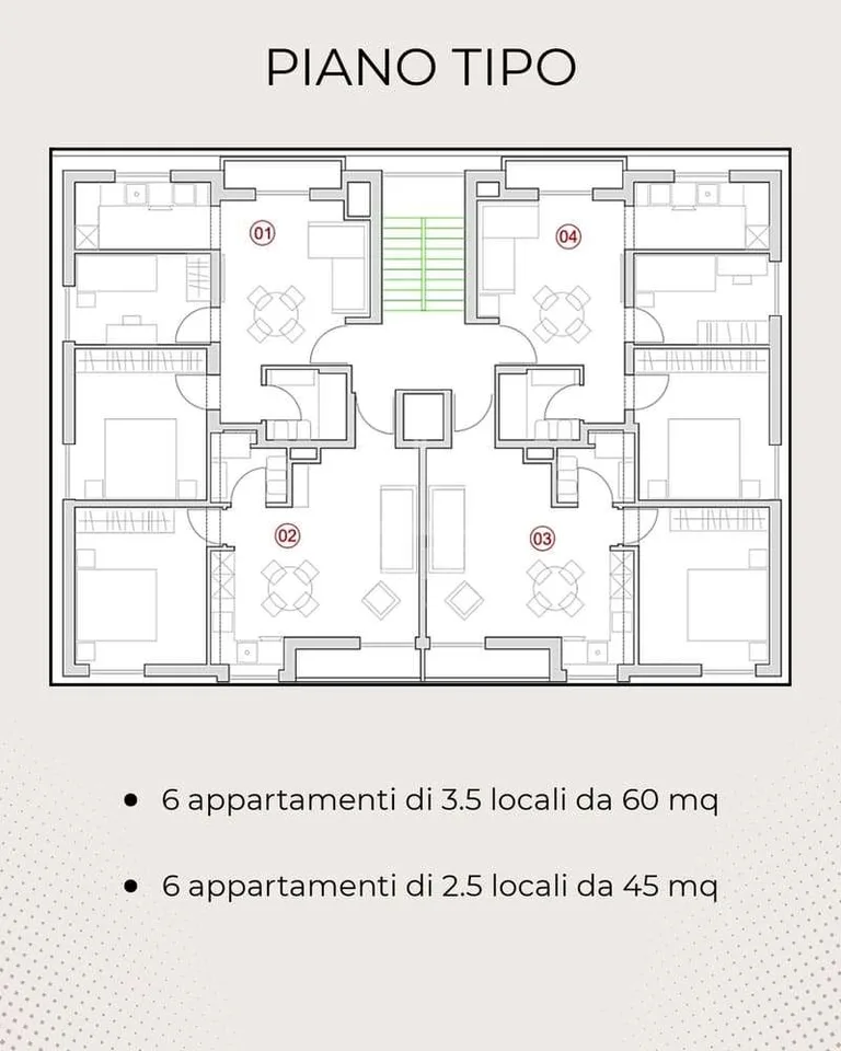 Palazzina con RENDITA del 4.8%