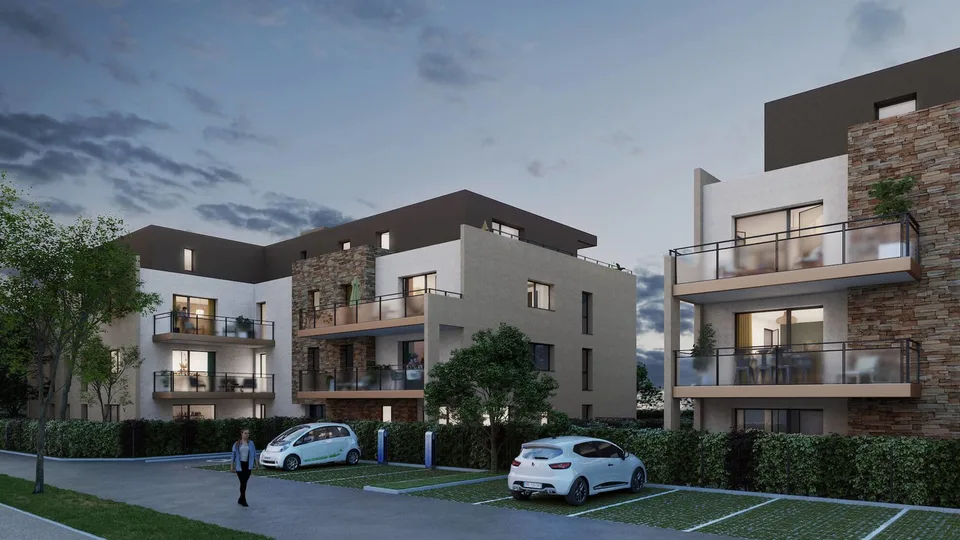 Appartement 3 pièces neuf à Hésingue (68220)