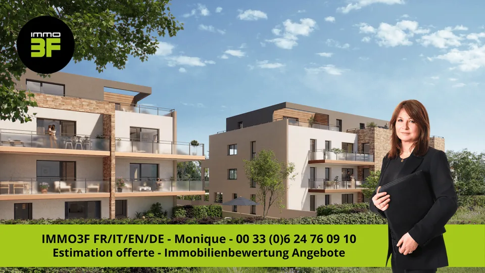 Appartement 3 pièces neuf à Hésingue (68220)