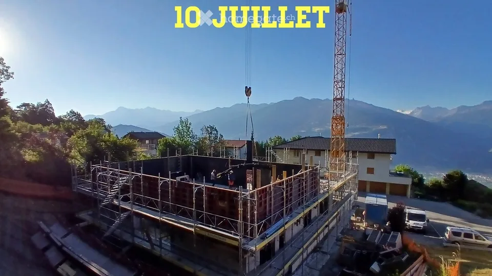 Magnifique appartement en attique de 3.5 pièces à Arbaz