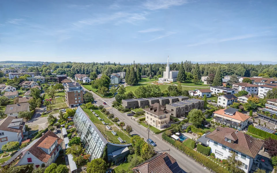 Maison entre ville et nature - 10 nouvelles maisons mitoyennes devant les portes de Berne