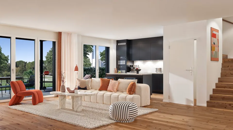 Maison entre ville et nature - 10 nouvelles maisons mitoyennes devant les portes de Berne