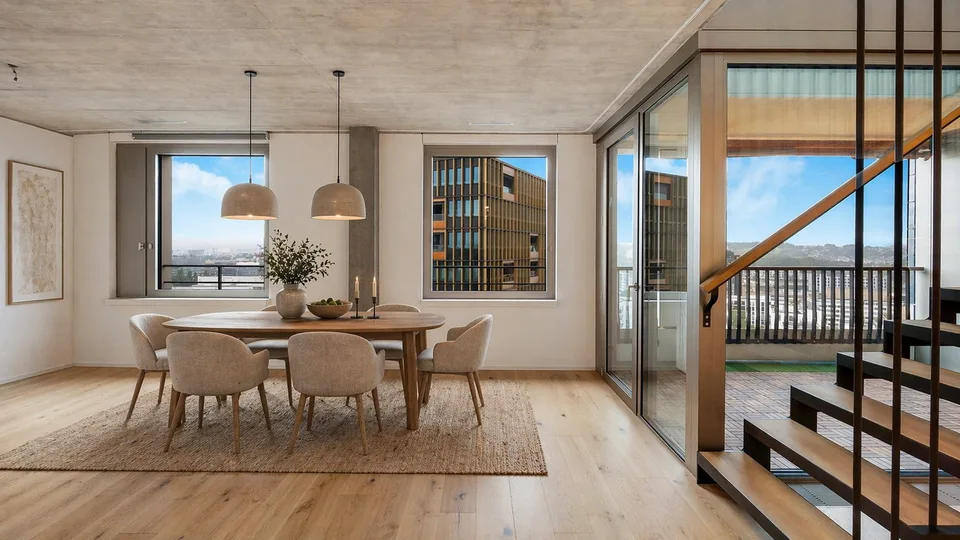 Appartamento penthouse con vista mozzafiato