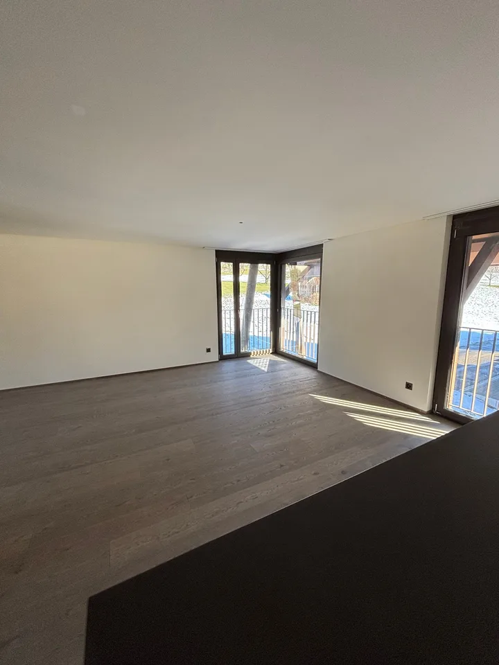Moderne Neubau 4.5-Zimmer-Maisonette-Wohnung in naturnaher Lage