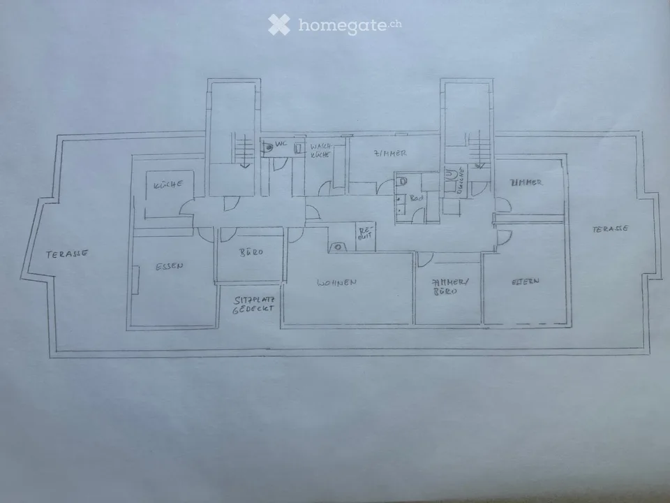 Lichtdurchflutete 7-Zimmer-Attikawohnung mit grosser Terrasse und Panoramablick in Niederrohrdorf