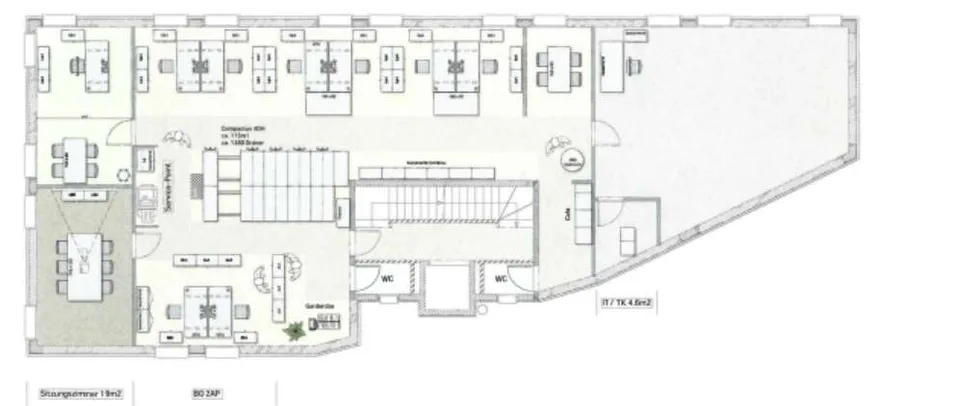 Espace commercial/bureaux de 4 pièces à louer - Mezzovico – photo 6 sur 7