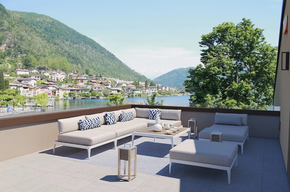 NUOVA CASA DI 6.5 LOCALI SUL LAGO