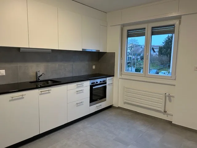 Wohnung mit 3.5 Zimmern in einem vollständig renovierten Gebäude im 3. Stock mit Balkon