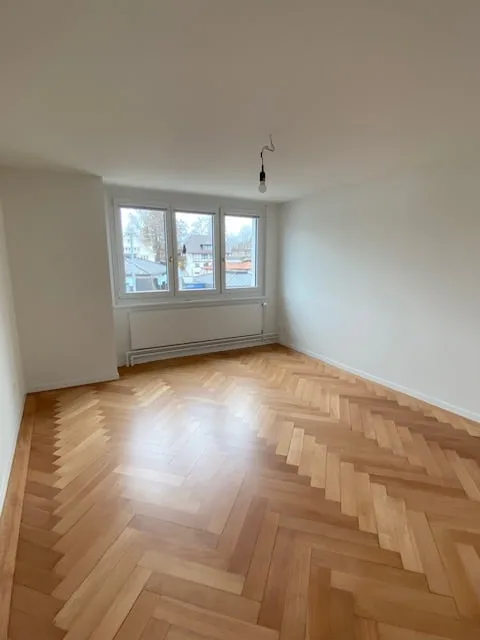 Appartement de charme rénové de 4,5 pièces dans un immeuble ancien avec balcon au centre de Herisau