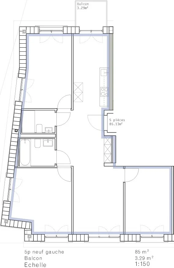 NEU - sehr schönes 5-Zimmer-Apartment in Carouge – Foto 13 von 13