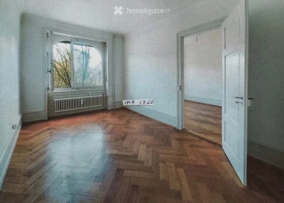Incantevole appartamento 3 locali in vecchio edificio con balcone su Allschwilerstrasse, Basilea