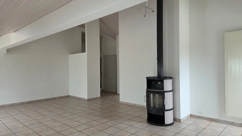 Appartement im Dachgeschoss mit direktem Zugang vom Aufzug