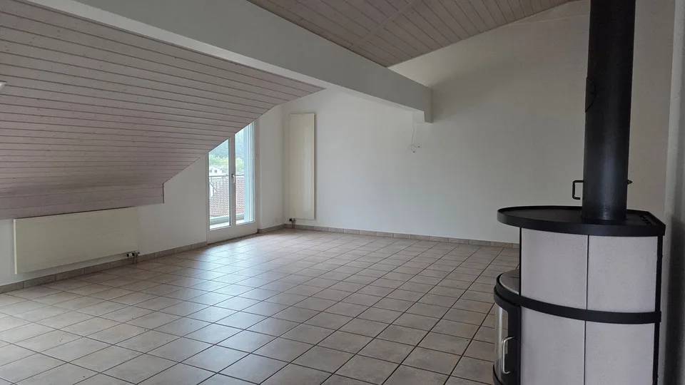 Appartement im Dachgeschoss mit direktem Zugang vom Aufzug