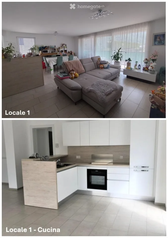 BIASCA - 4.5 rooms with terrace and private outdoor space
