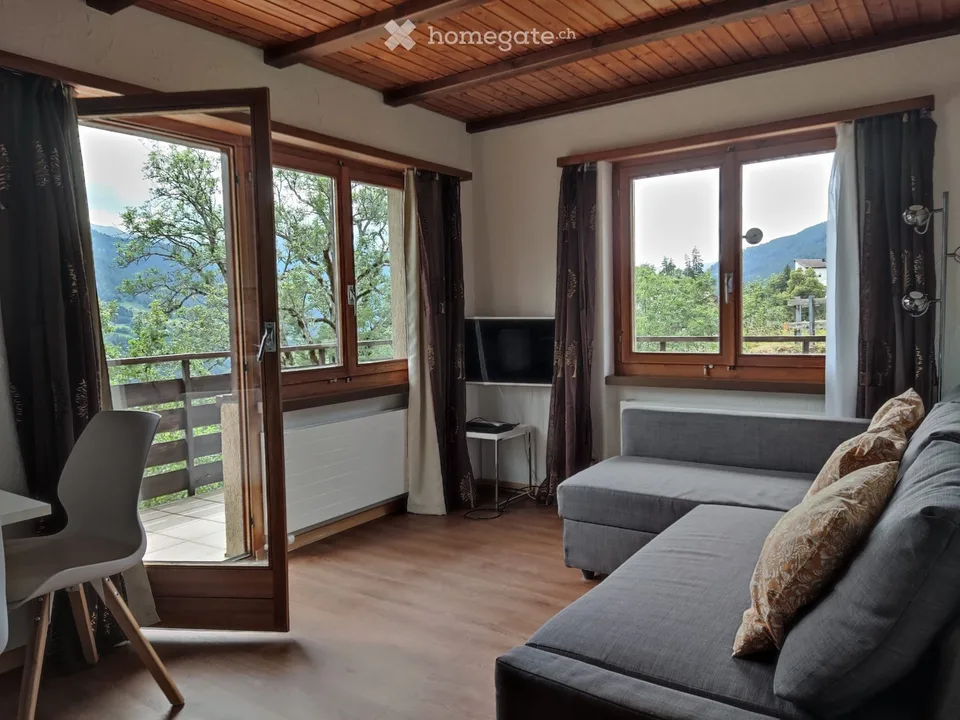 Grosszügige und ruhige 2.5 Zimmer Wohnung mit bezaubernder Aussicht