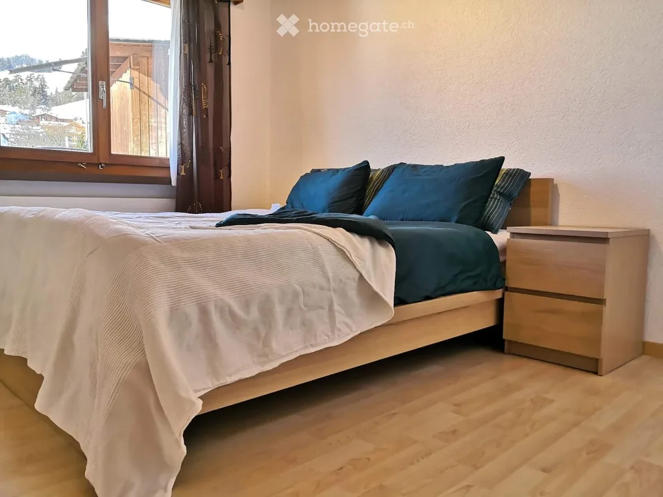 Appartement spacieux et calme de 2,5 pièces avec vue enchantante