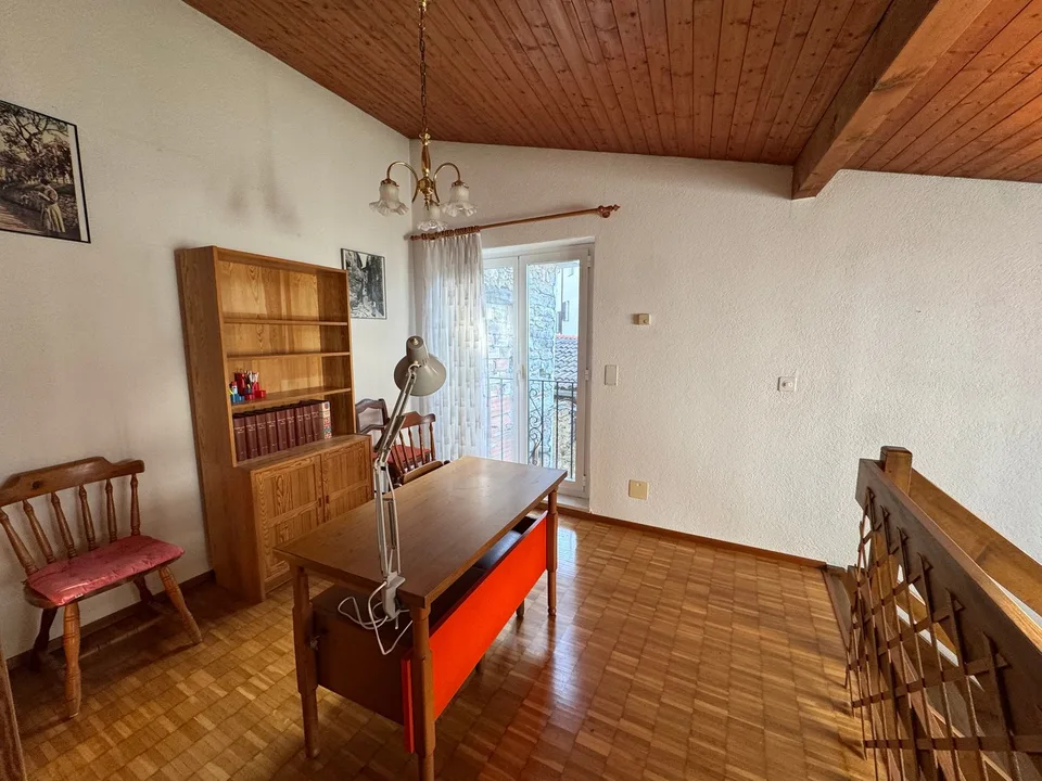 Duplex in locazione con 2 camere e studio – Cadro