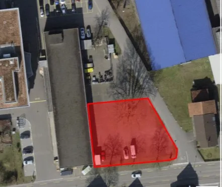 Aussenlagerplatz im Gewerbegebiet «Langdorf»