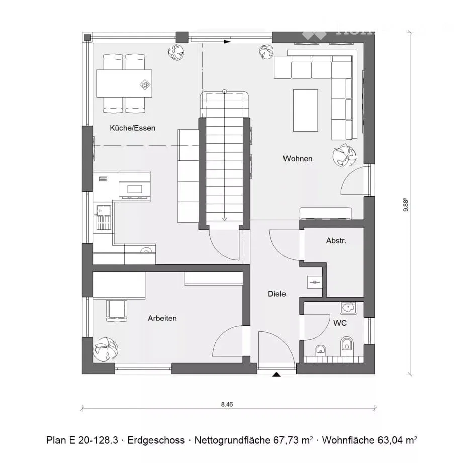 Esclusiva casa unifamiliare di 6 locali a Zürich-Seebach - Costruzione nuova 2025