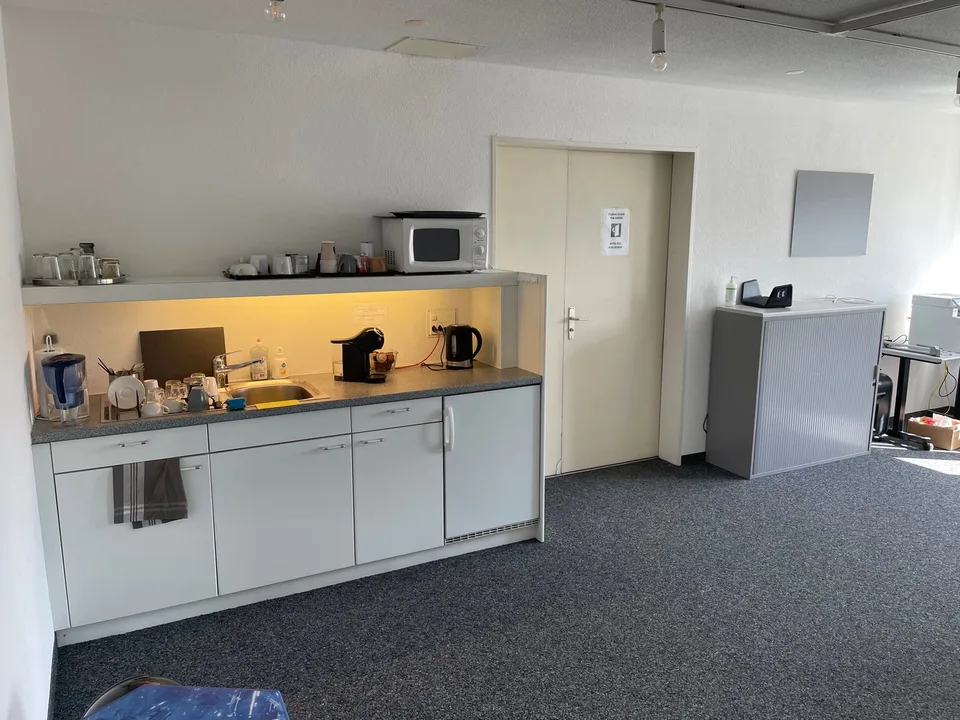 Bright corner office with a great view