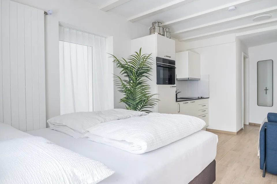 2min zum HB - möblierte 1.5 Zimmerwohnung mit privater Terrasse – Foto 6 von 12