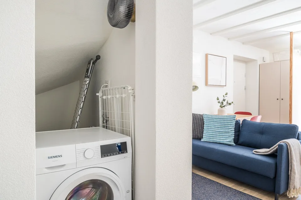2min zum HB - möblierte 1.5 Zimmerwohnung mit privater Terrasse – Foto 11 von 12