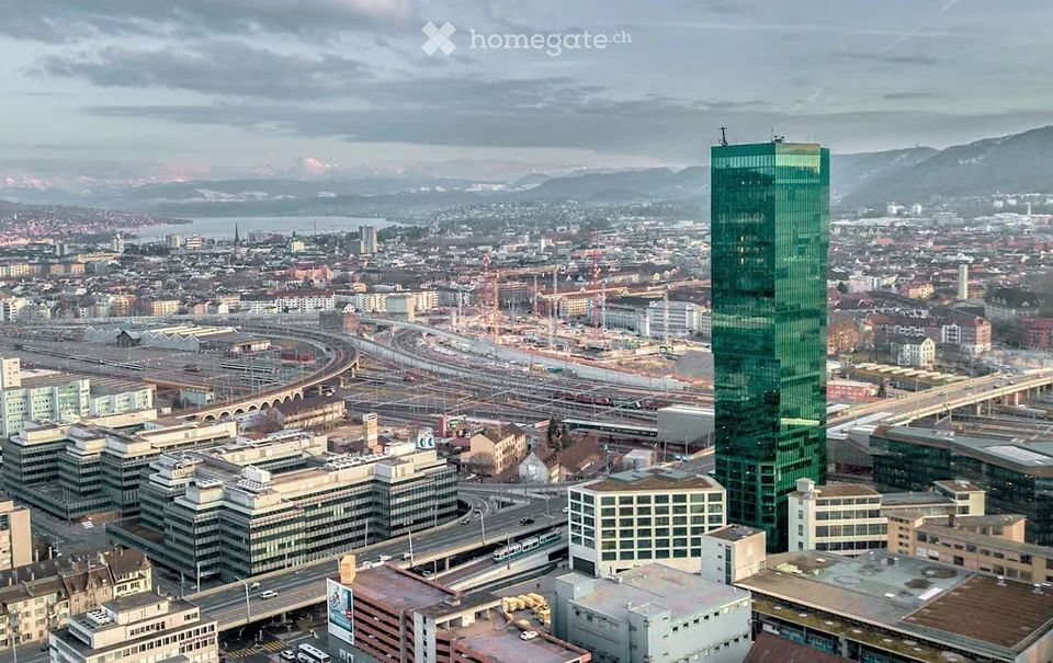 Ausgebaute Büros im Prime Tower