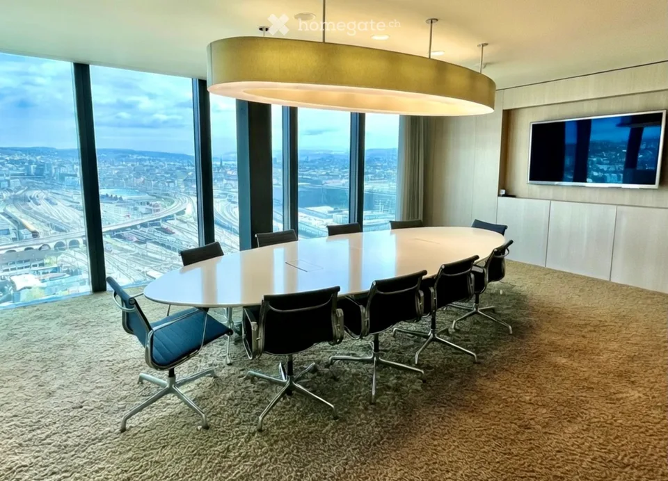Ausgebaute Büros im Prime Tower
