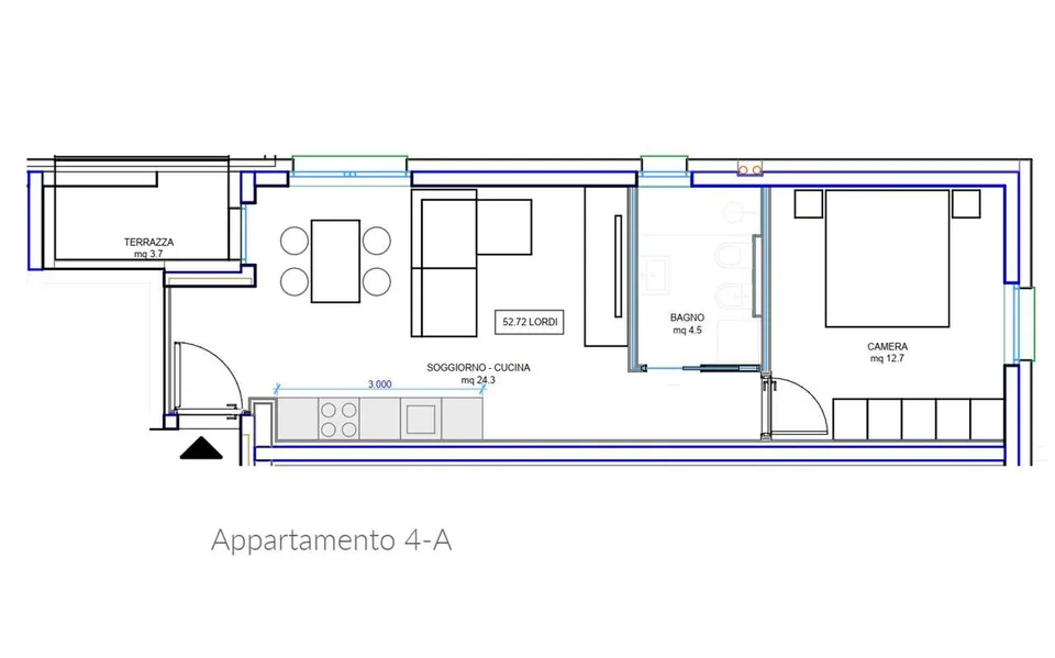Stabio-Ligornetto - 2,5 Zimmer Neubau