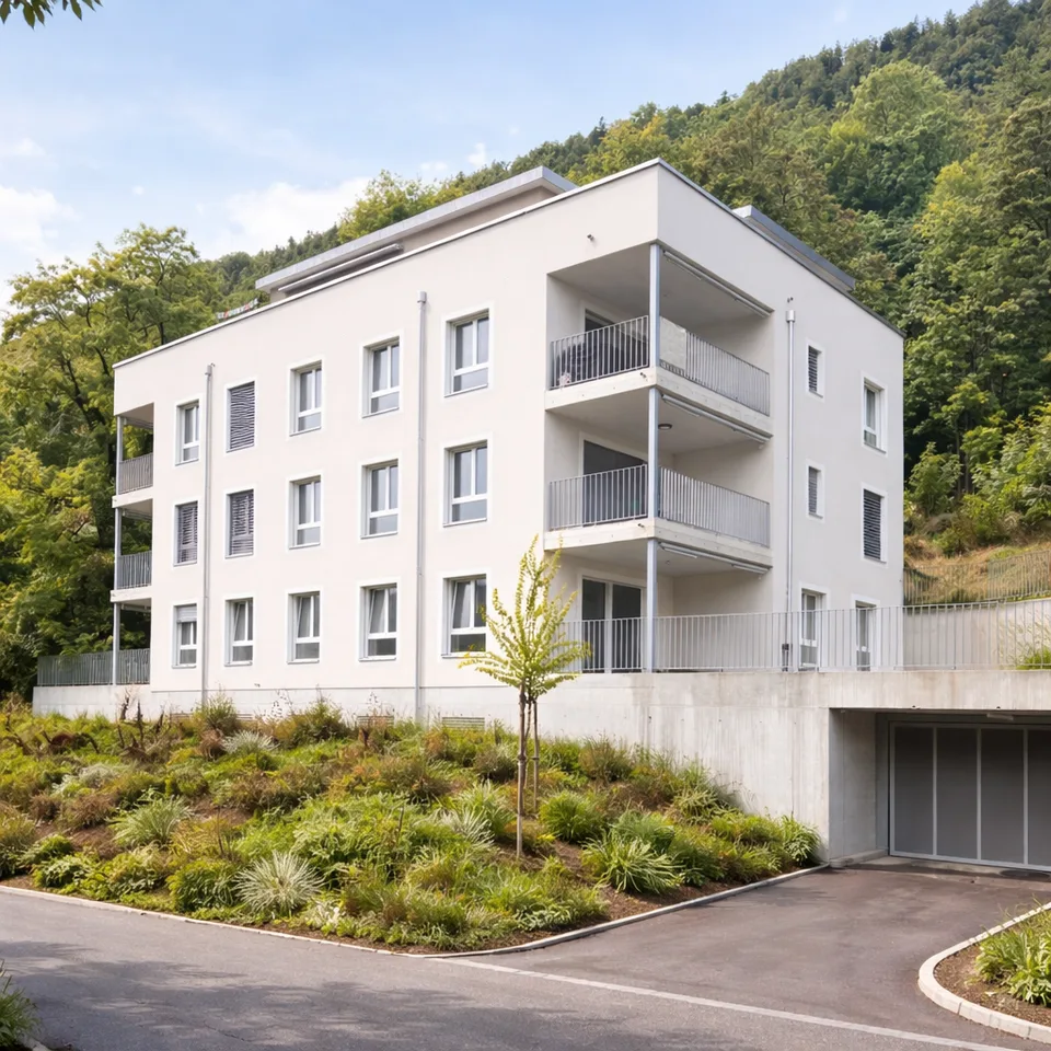 Appartement neuf 3,5 pièces au rez avec aménagement perso – balcon et jardin